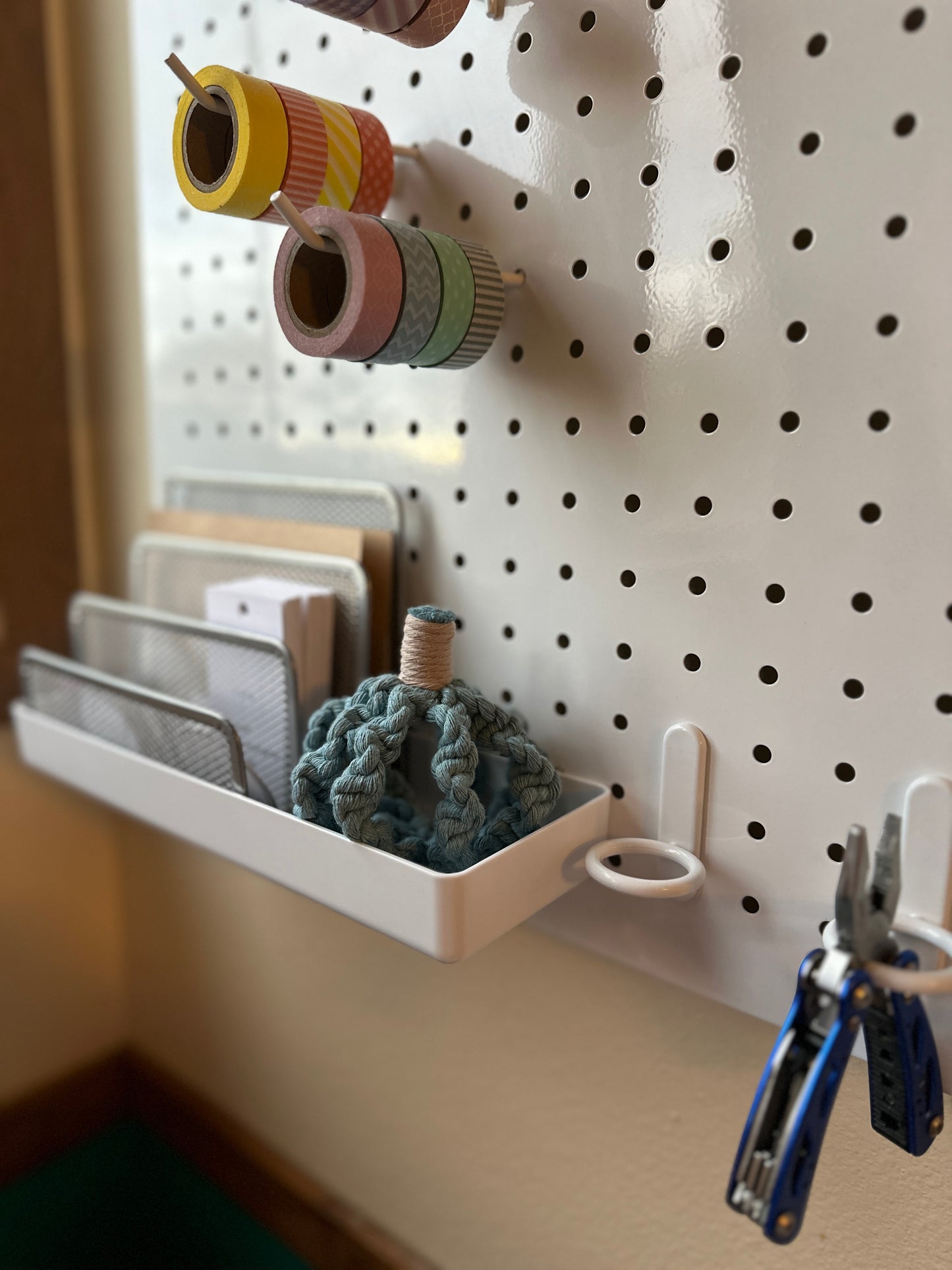 Collapsible Macramé Pumpkin Decor