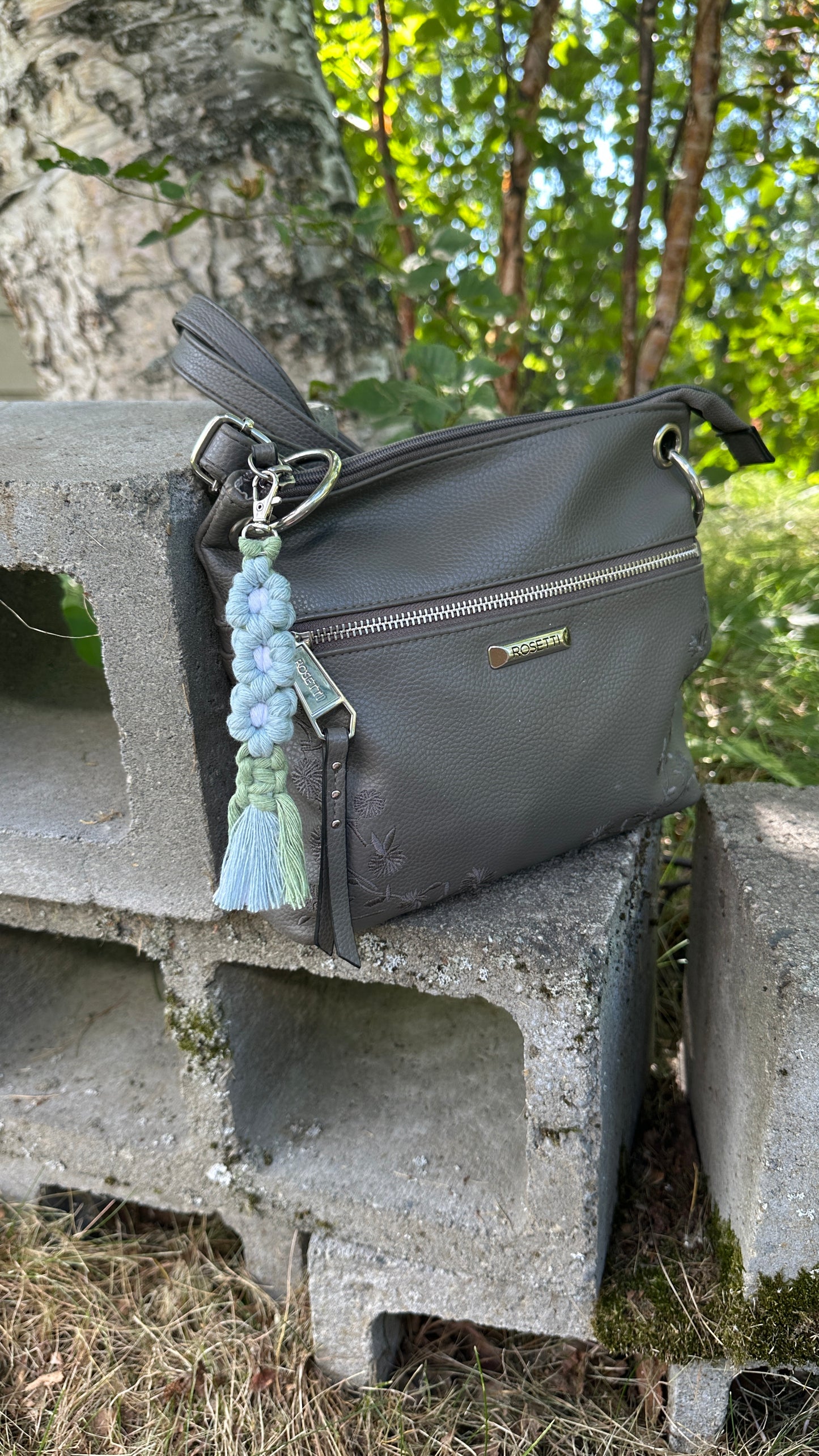 Alaskan Wildflower Bag Charm
