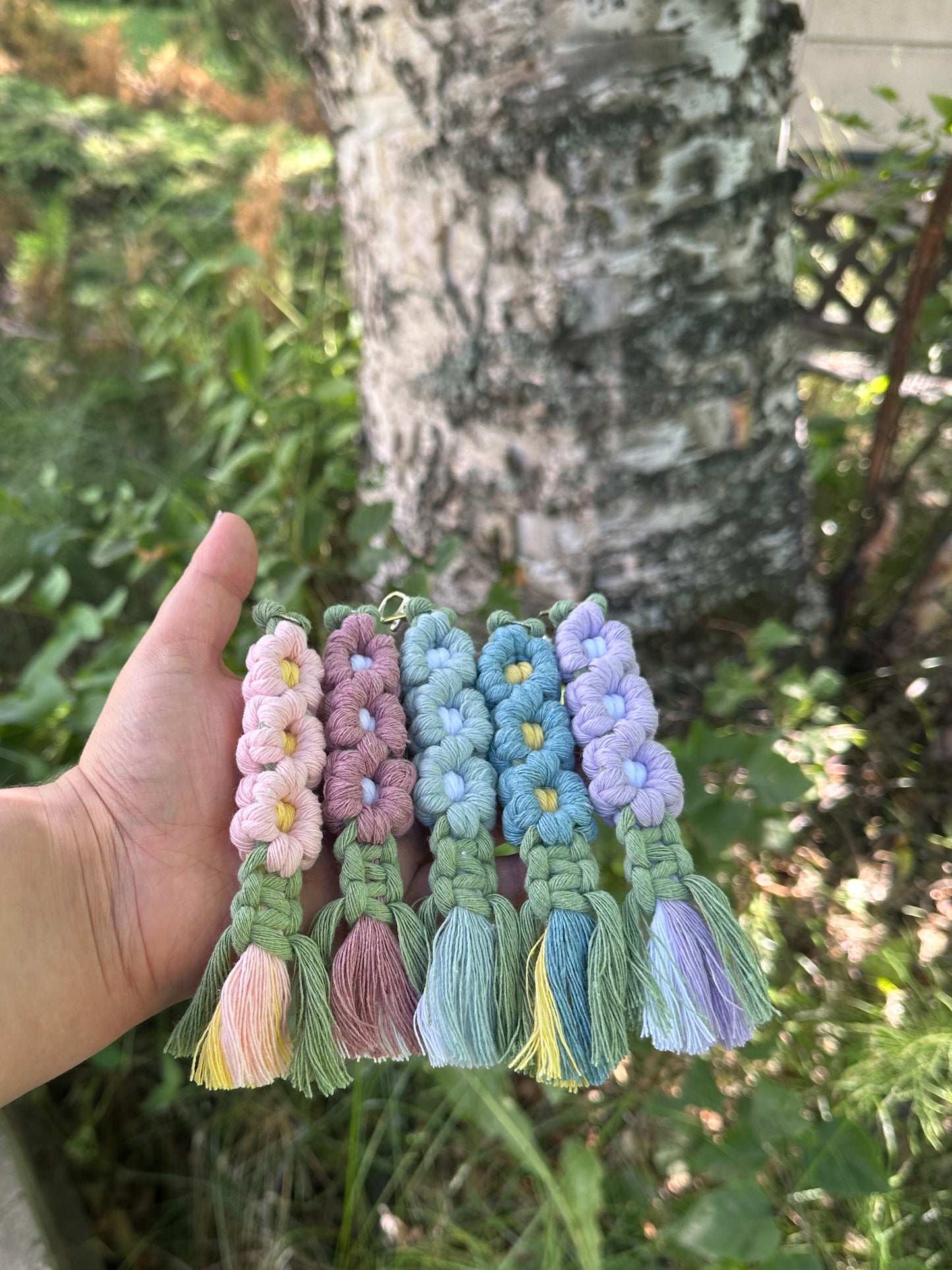 Alaskan Wildflower Bag Charm