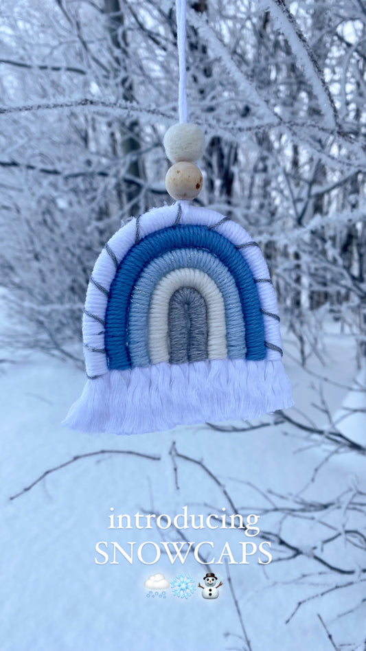Snowy Blue Essential Oil Car Diffuser