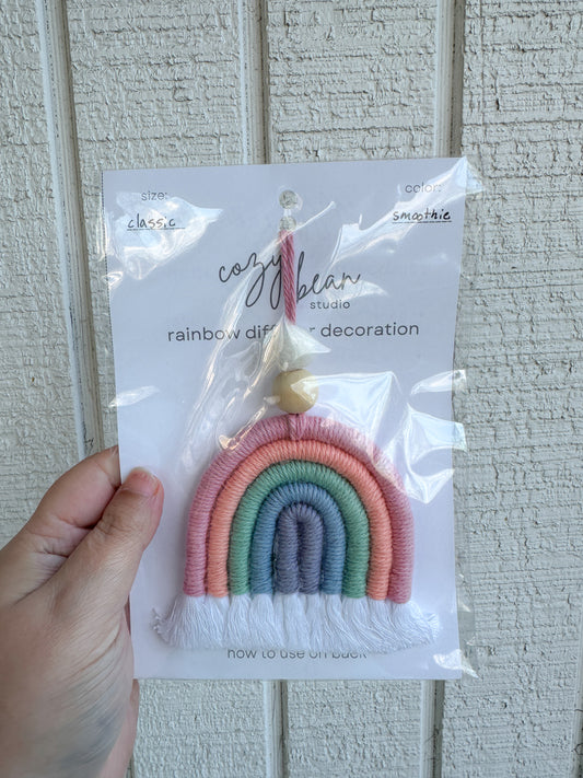 Smoothie Car Diffuser Rainbow