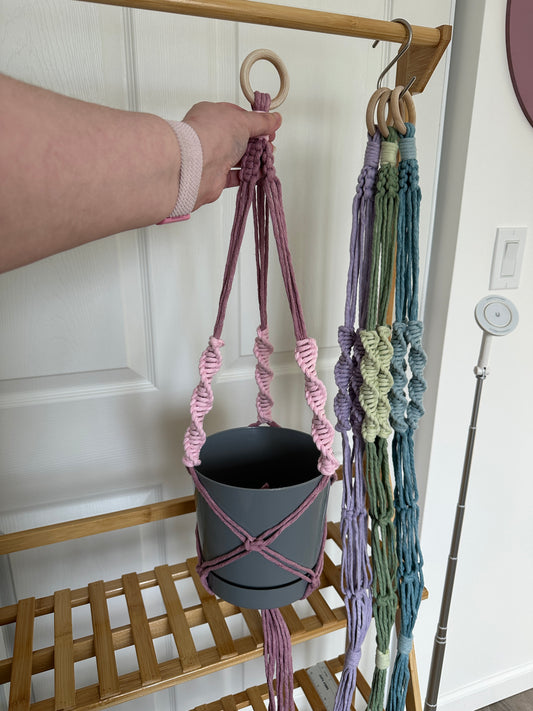 Two-toned Plant Hanger