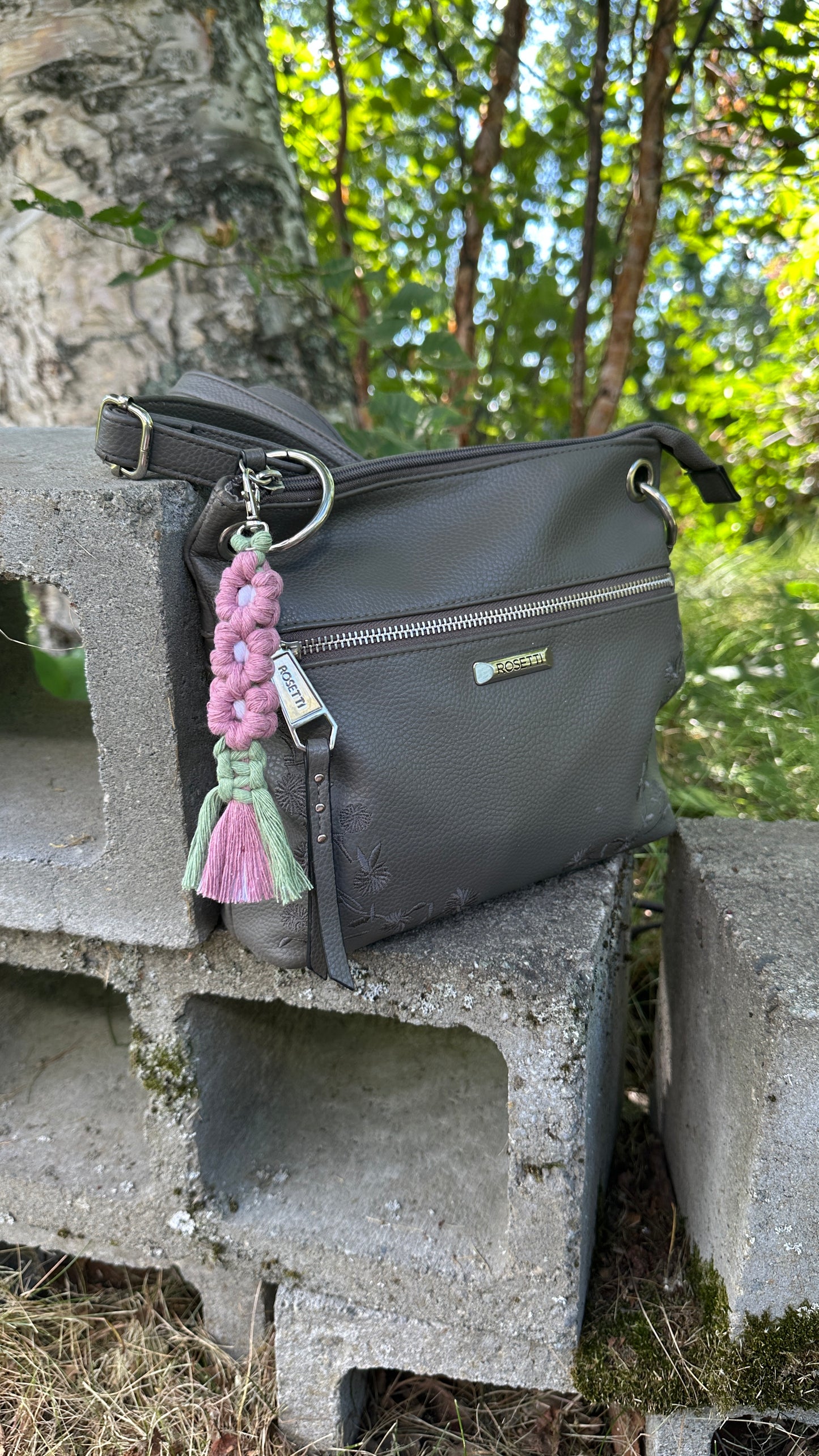 Alaskan Wildflower Bag Charm