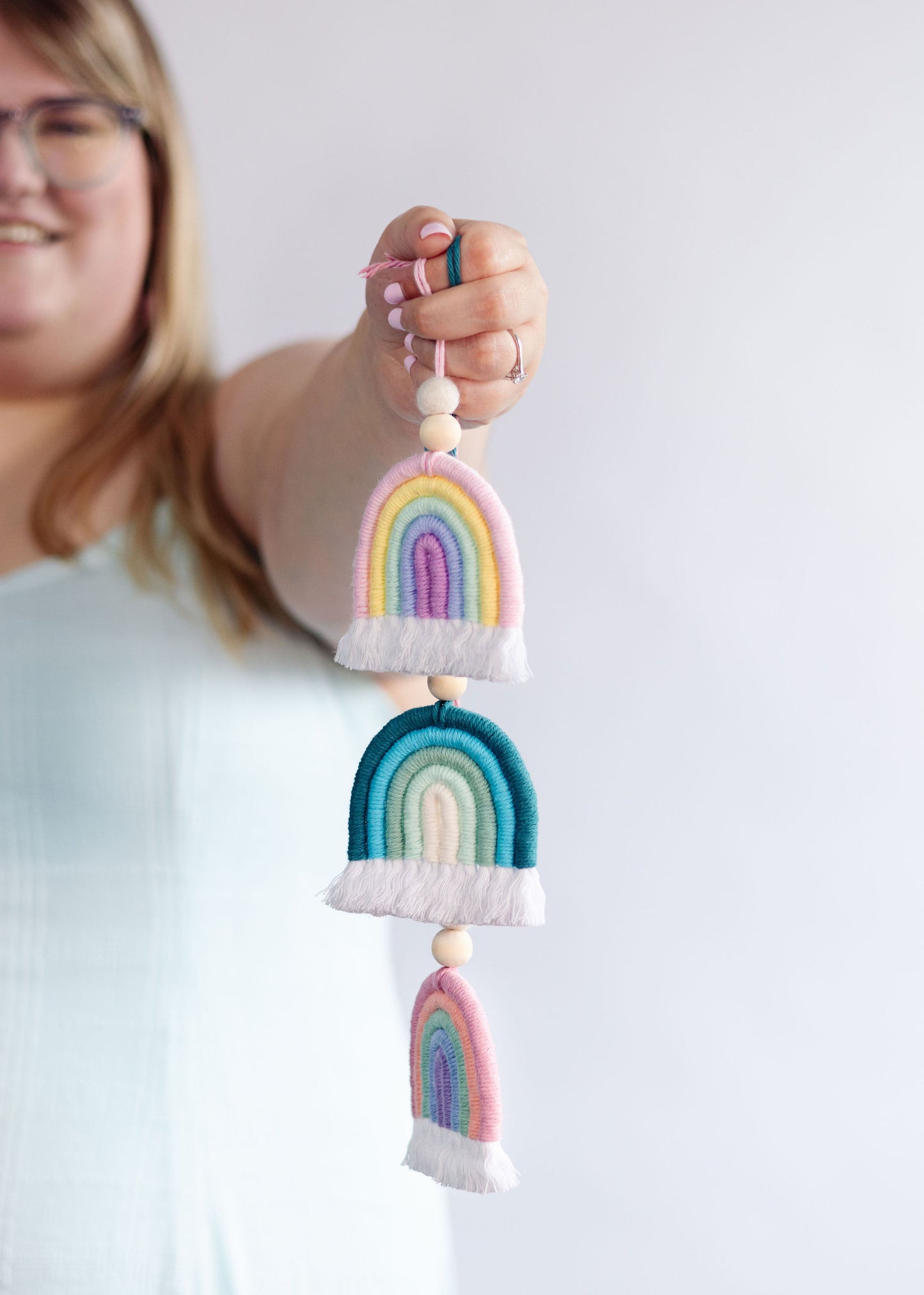Seaglass Essential Oil Diffuser Rainbow
