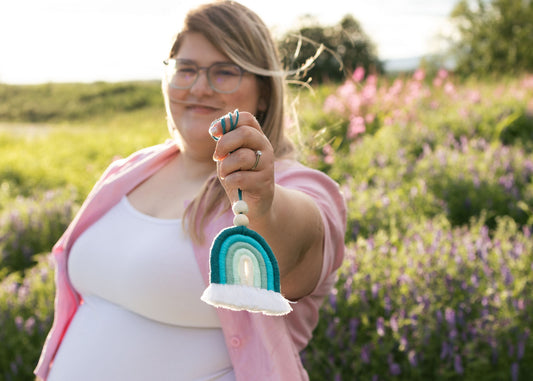 Seaglass Essential Oil Diffuser Rainbow