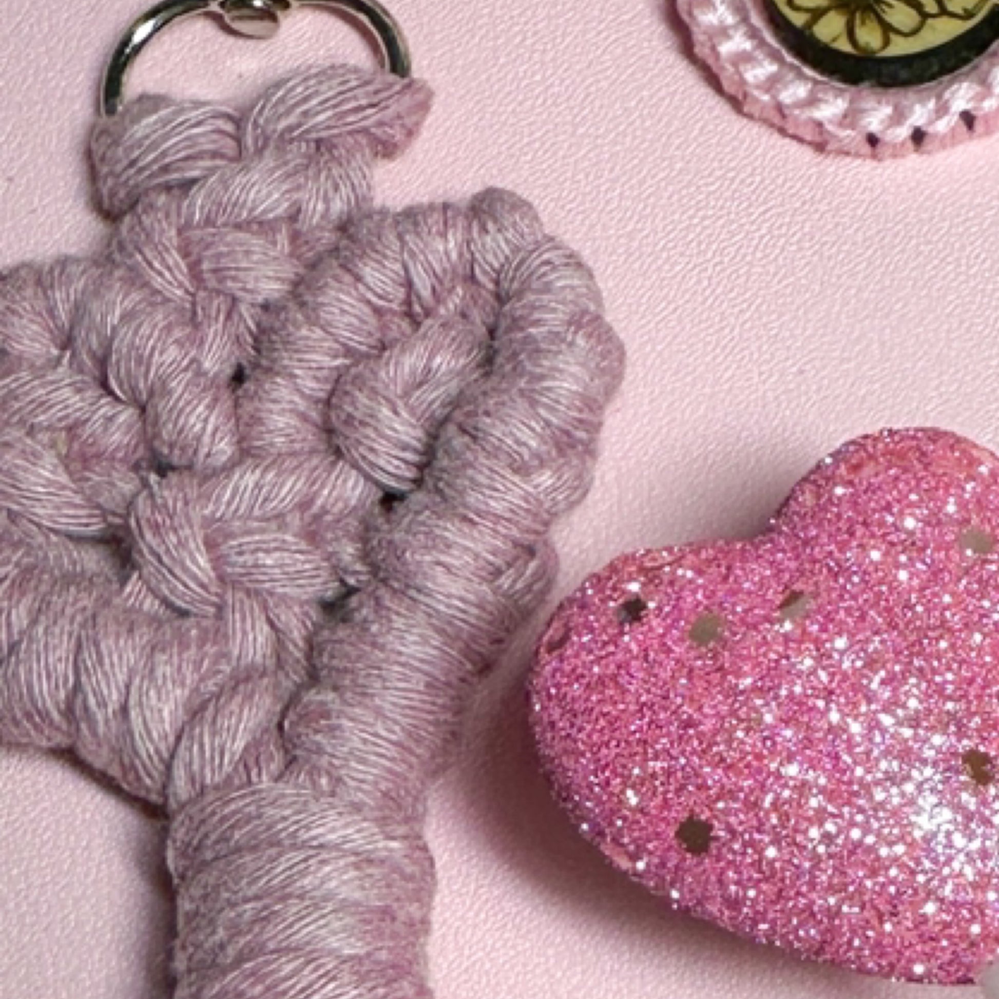 Heart Bag Charms